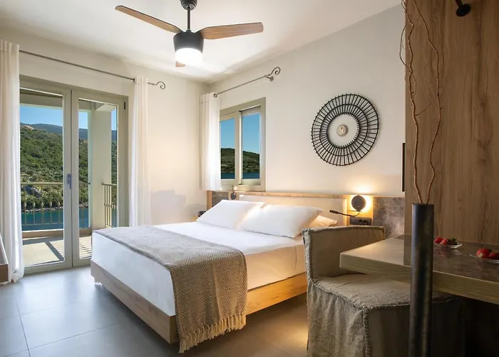 빌라 Anthelia-idyllic View And Private Access To The Sea