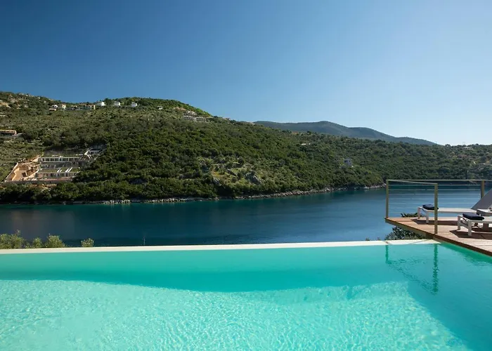 빌라 Anthelia-idyllic View And Private Access To The Sea