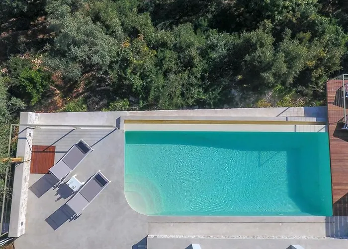 빌라 Anthelia-idyllic View And Private Access To The Sea