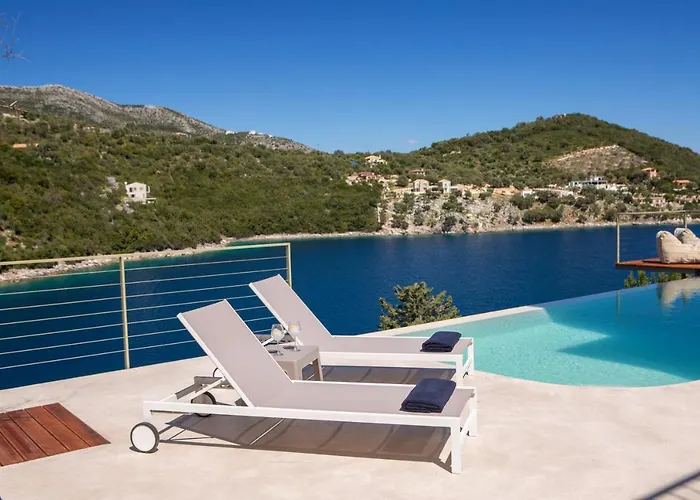 빌라 Anthelia-idyllic View And Private Access To The Sea