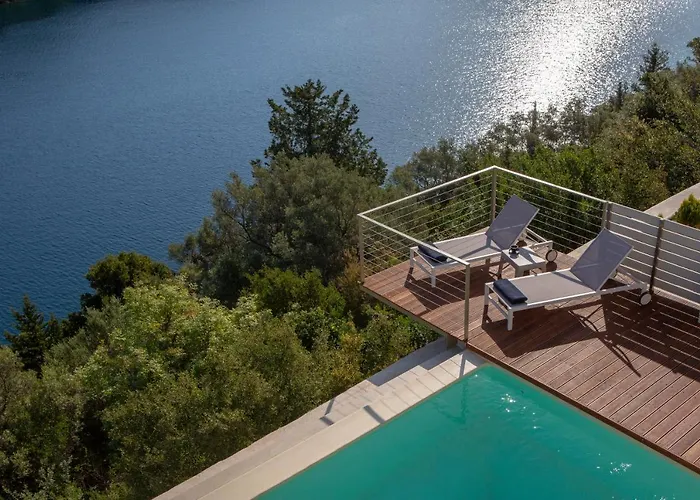 빌라 Anthelia-idyllic View And Private Access To The Sea 시보타
